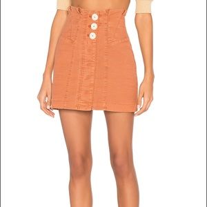 Free people mini skirt